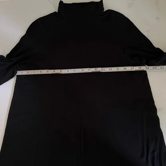 Thyme Maternity jersey knit mock neck top - Picture 6 of 13